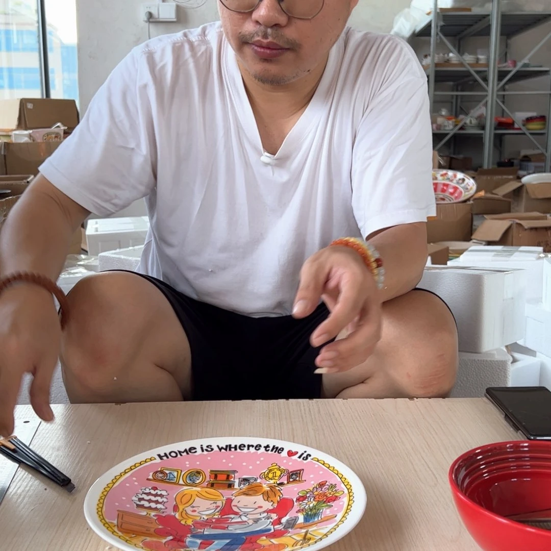 老姊妹家瓷器好漂亮沙发情侣盘22