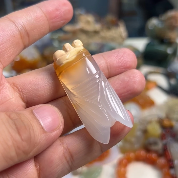 玛瑙/玉髓吊坠(不含链)未镶嵌