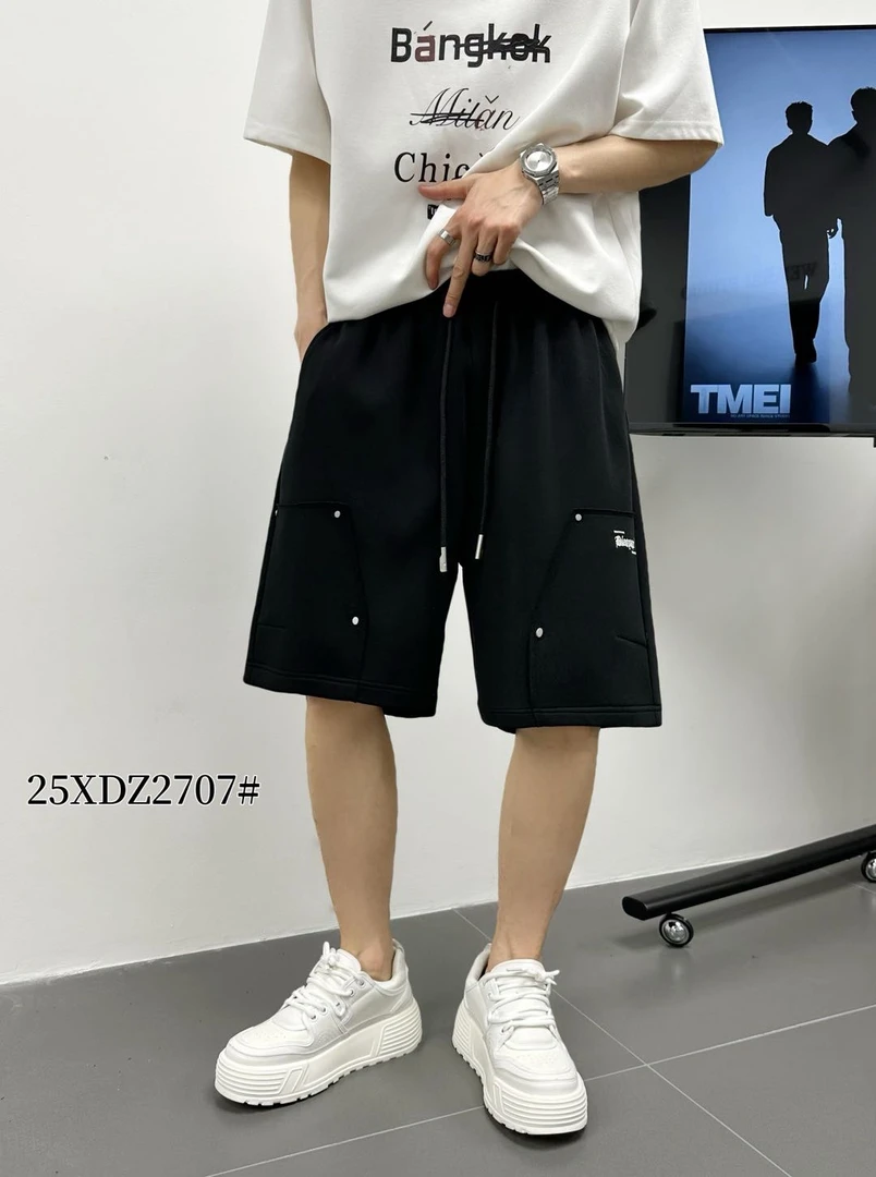 【速干短裤】-2707-广州UUS-潮牌撤柜短裤男女同款--