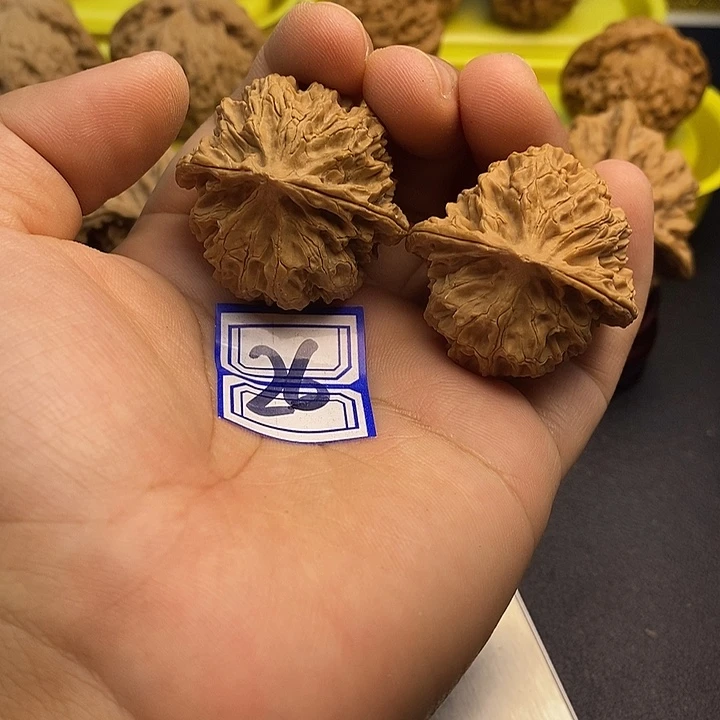 吊坠文玩核桃36苹果园（瑕）