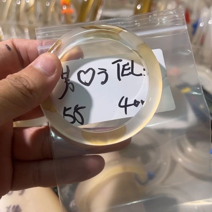 玛瑙/玉髓手镯未镶嵌芳**℡4单发一根