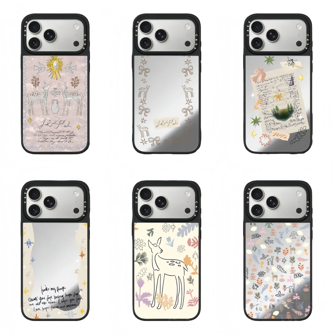 【欧阳娜娜镜面】适用苹果iPhone17ProMax全包防摔情侣个性