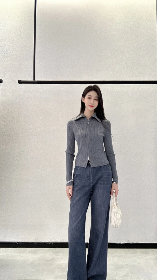 允硕 针织衫 双拉头百搭好穿 面料舒适好打理 卡码拍大 729299