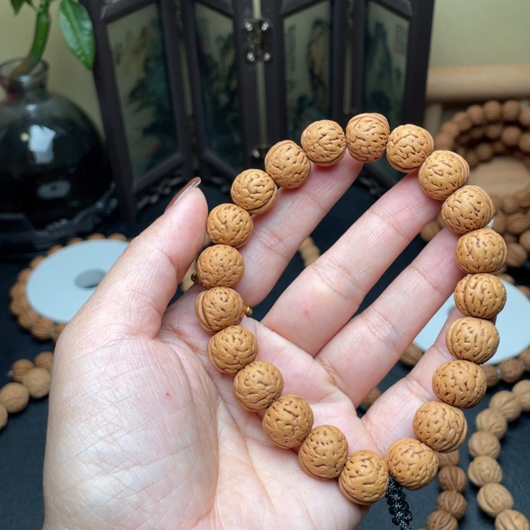 *****13野生满天星桃核手持