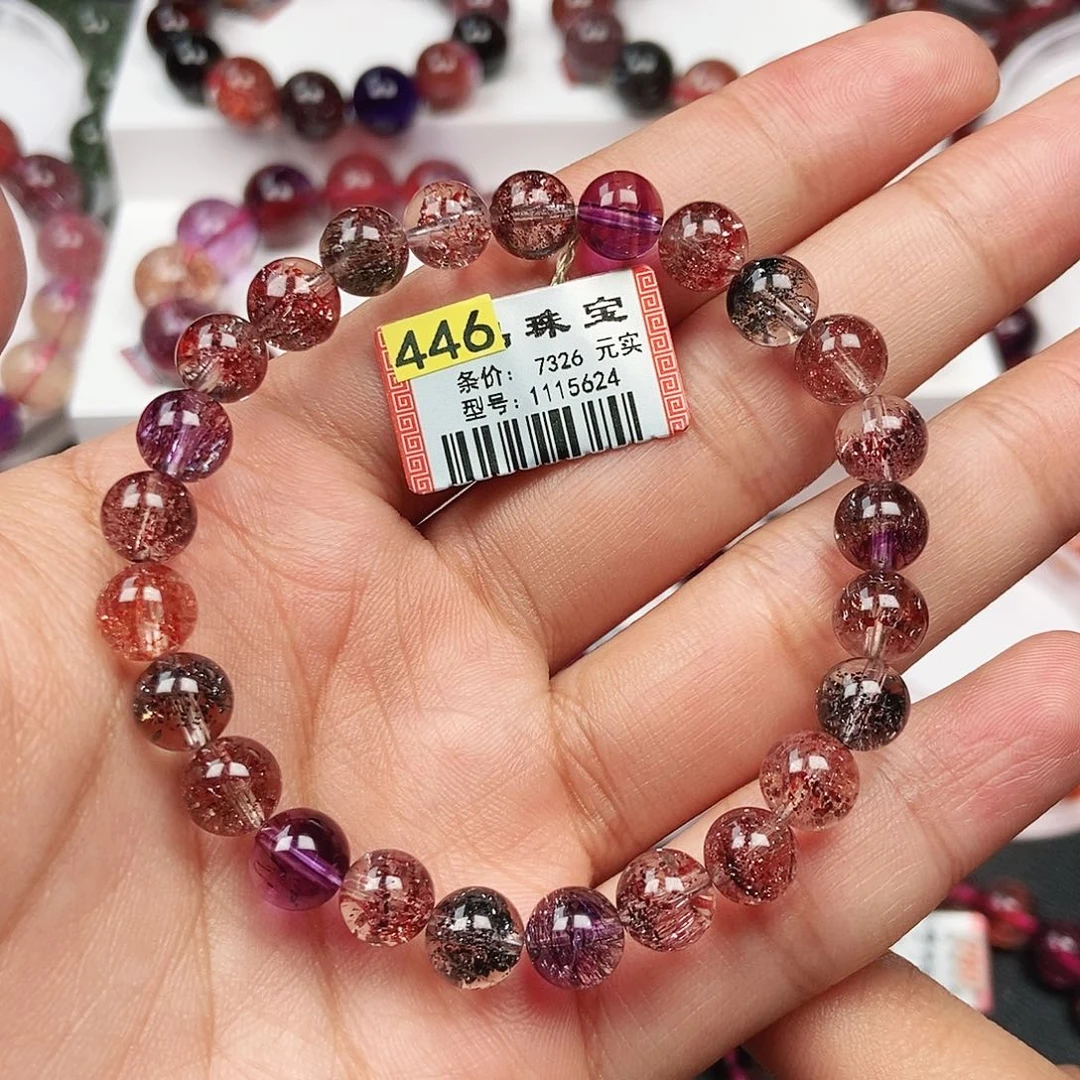 水晶手链未镶嵌彼岸花超七1115624