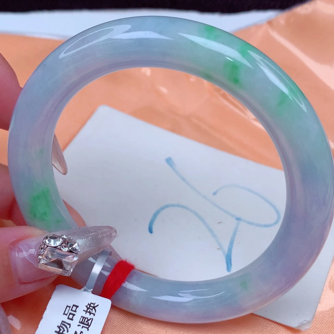 翡翠手镯未镶嵌天然缅甸翡翠A货手镯