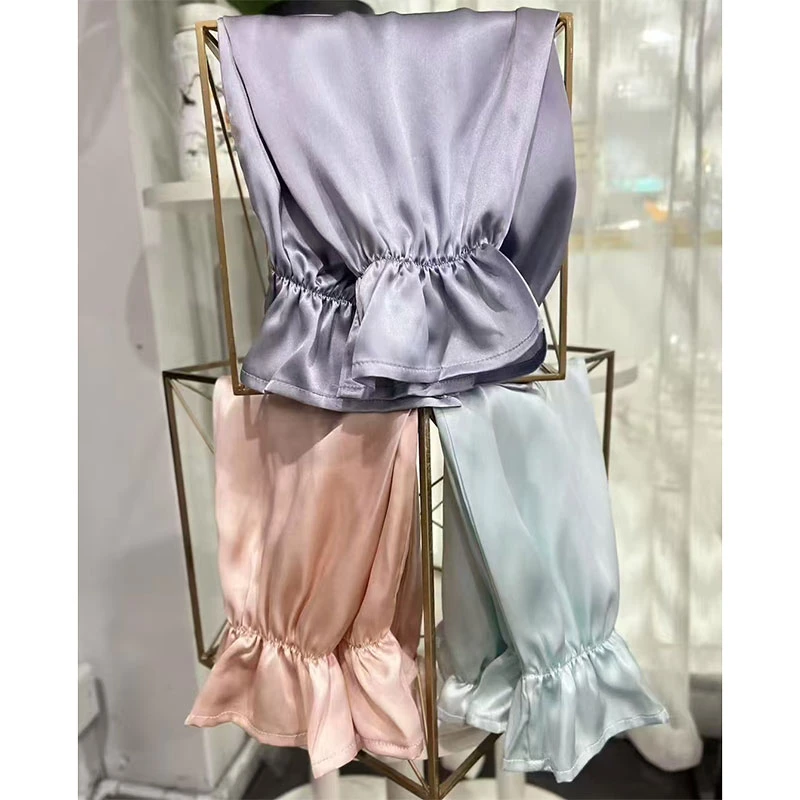 【F·J】夏季防晒桑蚕丝女士宽松袖套户外防紫外线薄款透气套袖XT001