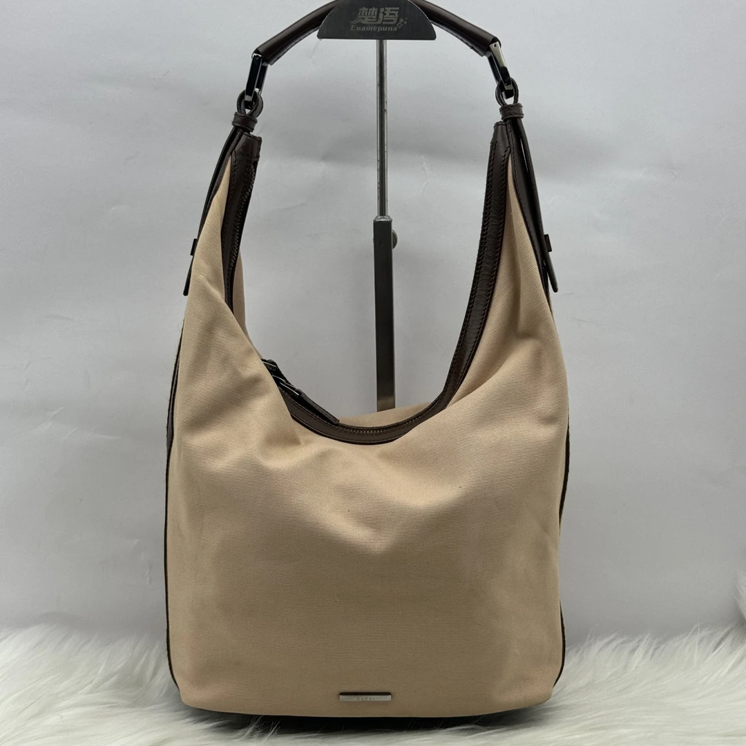 90新 GUCCI/古驰 尔忧中古 古驰 黑色时尚单肩包休闲女士0070