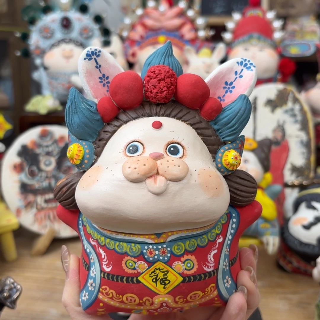 摆件手工陶艺摆件