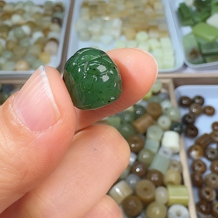 和田玉（碧玉）未镶嵌颈饰1213