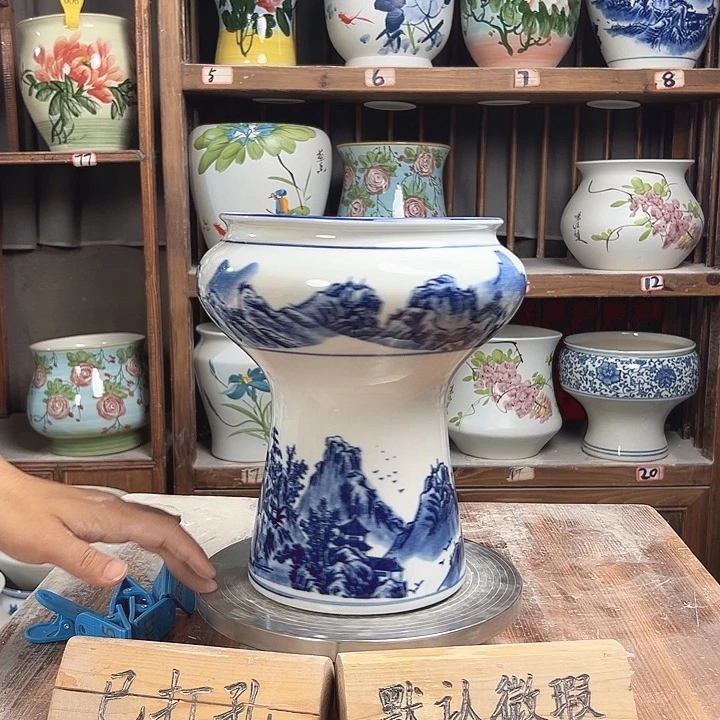 陶瓷蘑菇上水新款新款陶瓷陶瓷