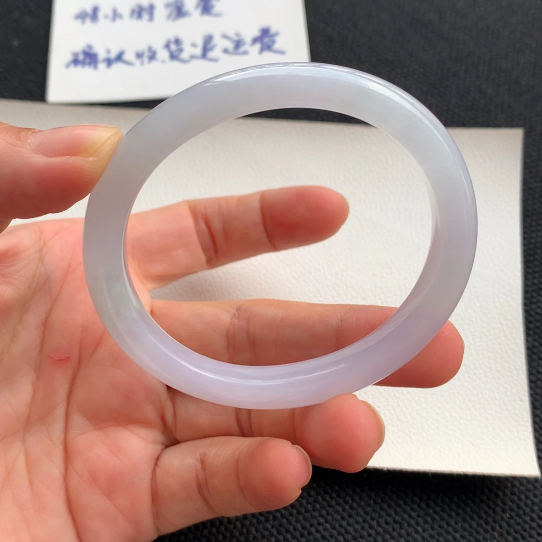 翡翠未镶嵌手镯3号53贵妃