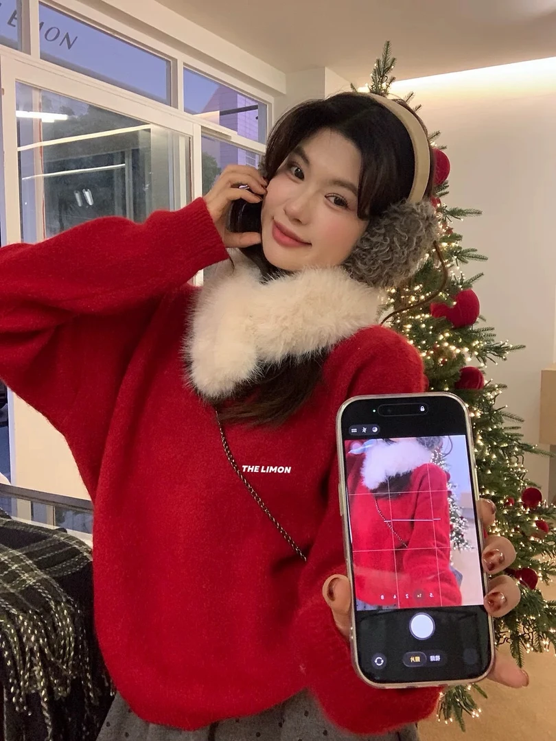 2号链接【35-79】百搭加厚毛衣+围脖