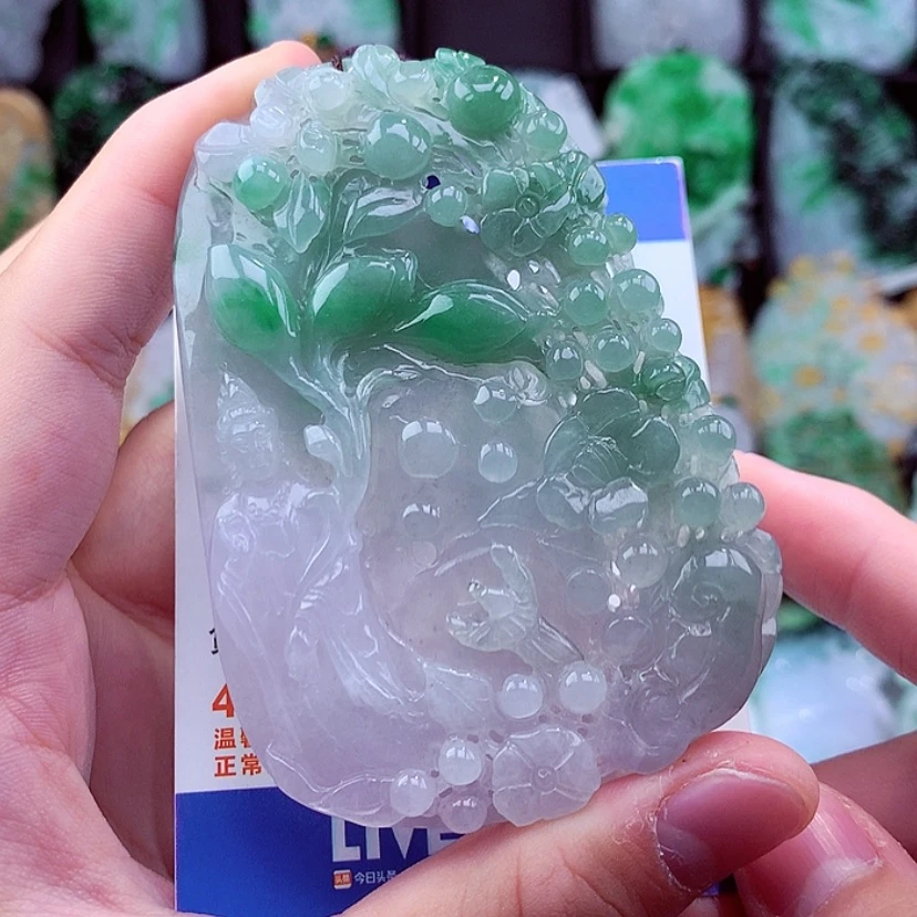 【闪购商品】翡翠颈饰未镶嵌挂件