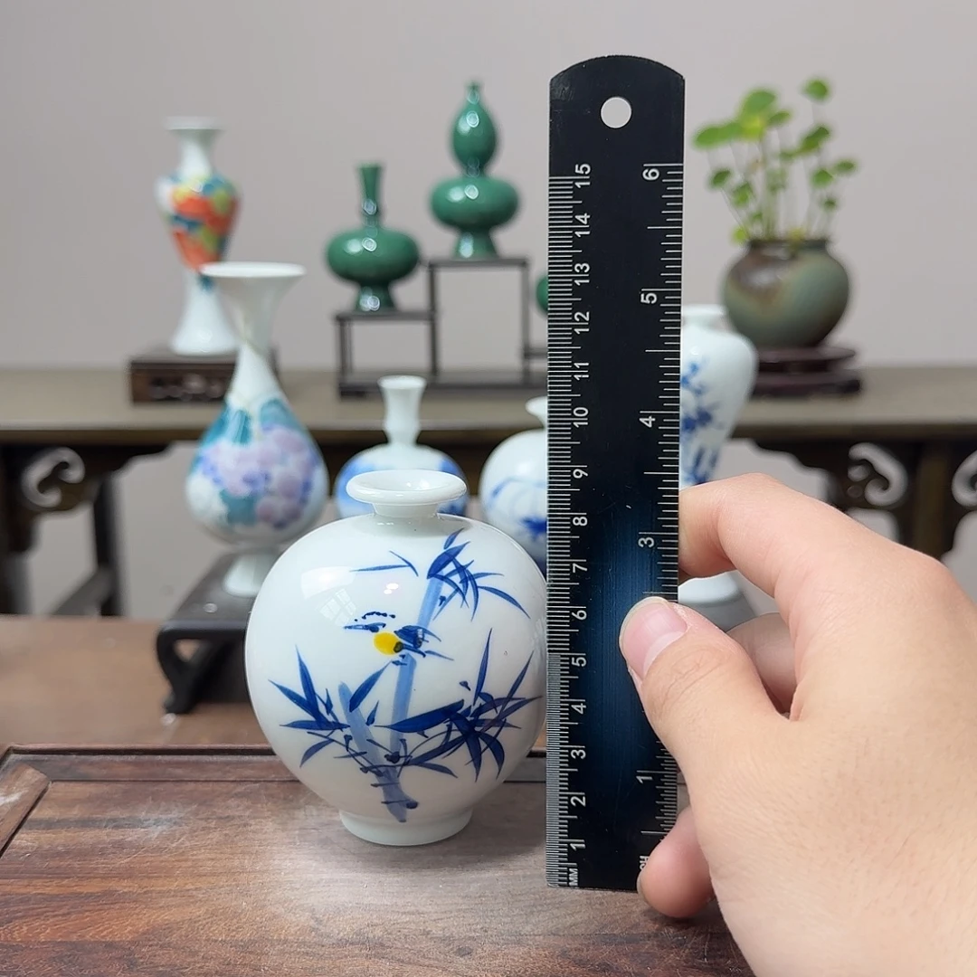 陶瓷手工非常迷你小花器