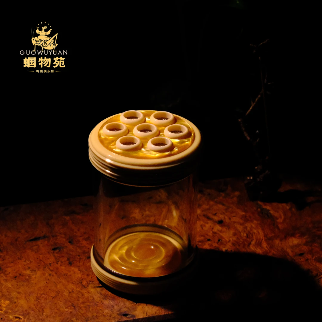 鸣韵65一代老蜜胺眼圈蝈蝈罐