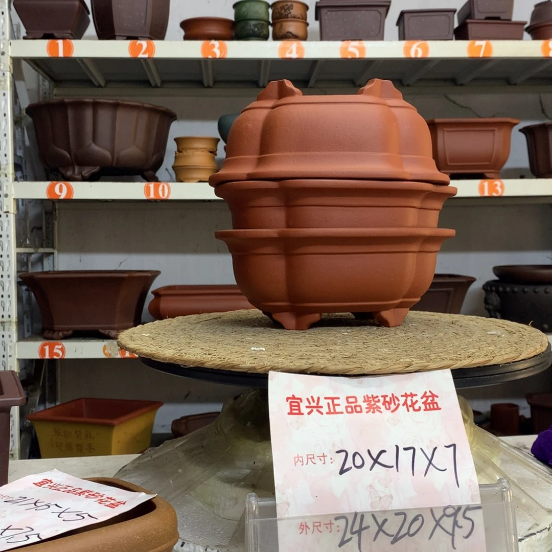 紫砂花盆精品紫砂花盆包邮包邮