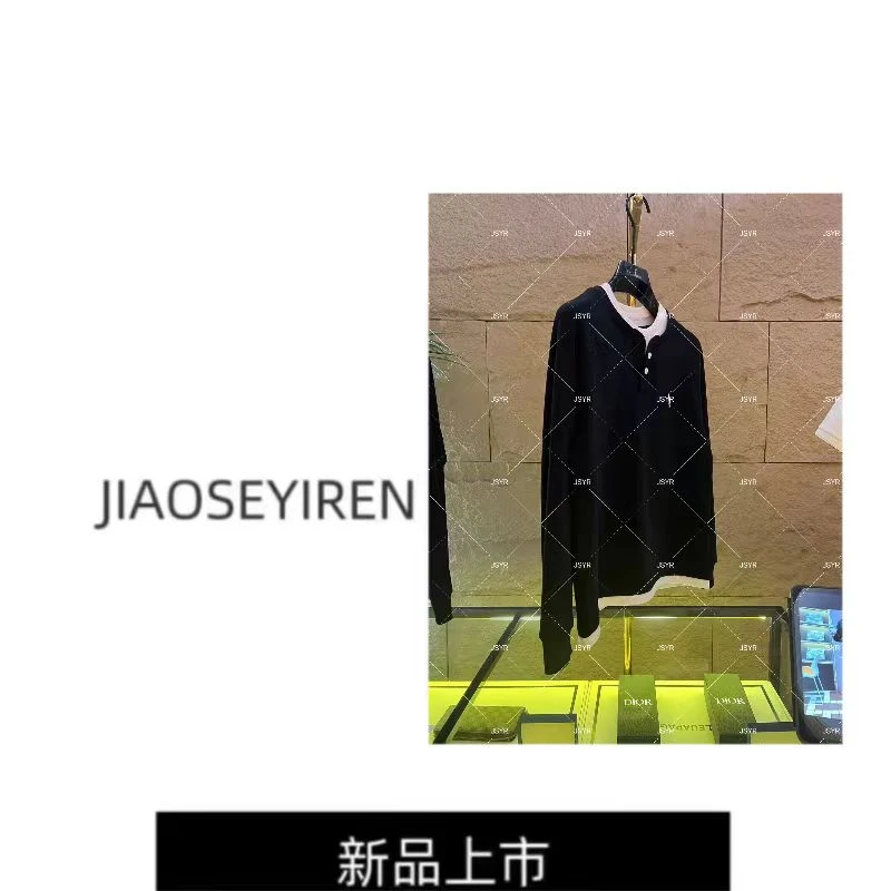 8808-5 假两件圆领刺绣时尚卫衣 WNS专属