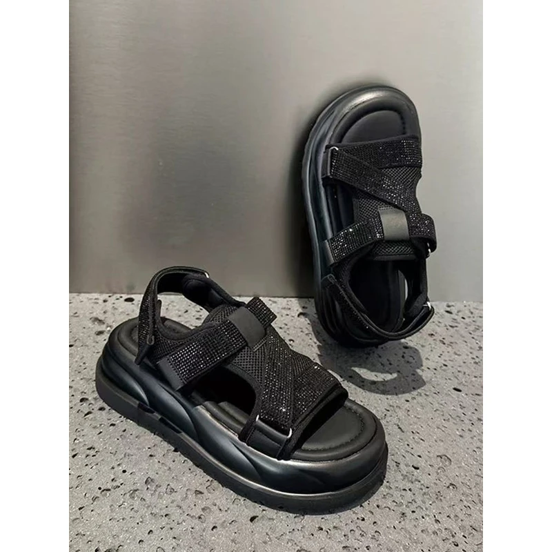 4006-A5-厚底露趾凉鞋女