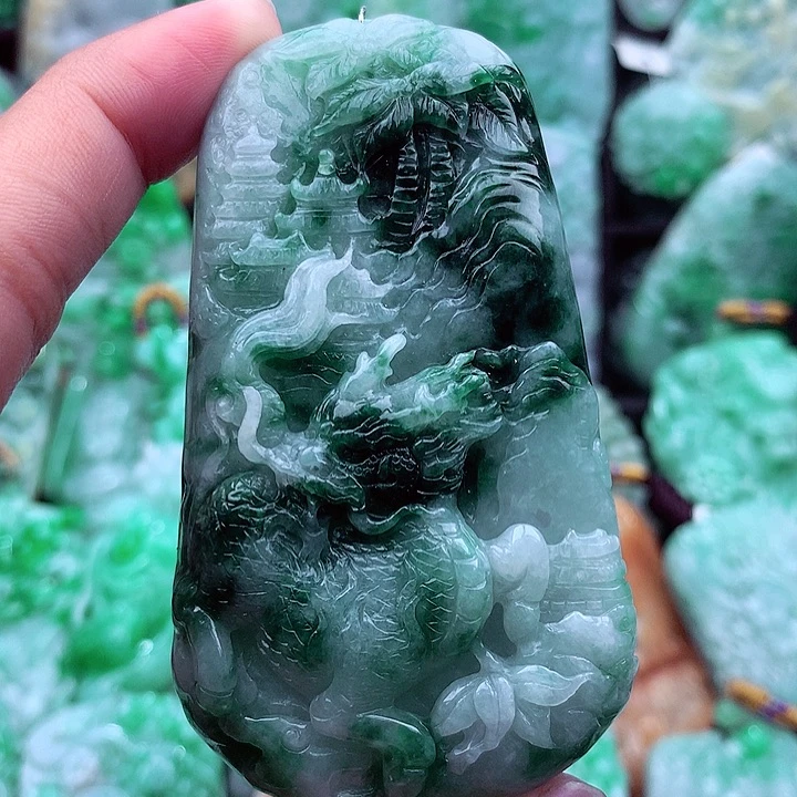 翡翠吊坠(不含链)未镶嵌