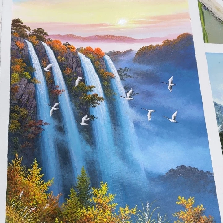 油画花花和你一起玩的