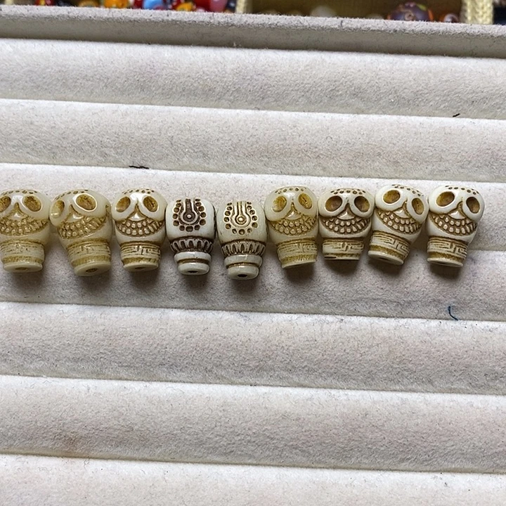 玻璃颈饰三通随机两个035