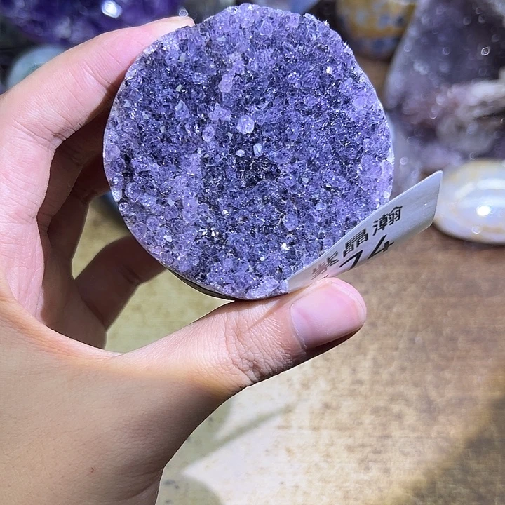 紫晶未镶嵌大型摆件（非配饰）