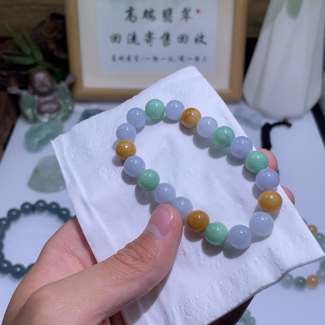 未镶嵌手链翡翠手串23