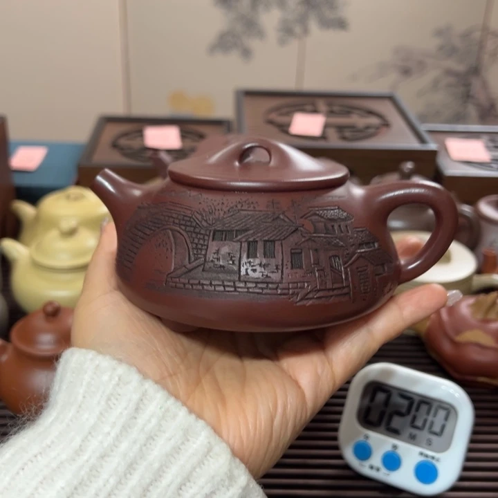 紫砂茶壶河****巍宜兴紫砂文化艺术