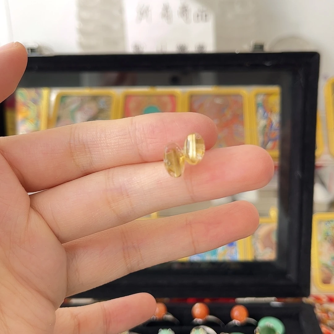 水晶银S925镶嵌耳饰矿坑