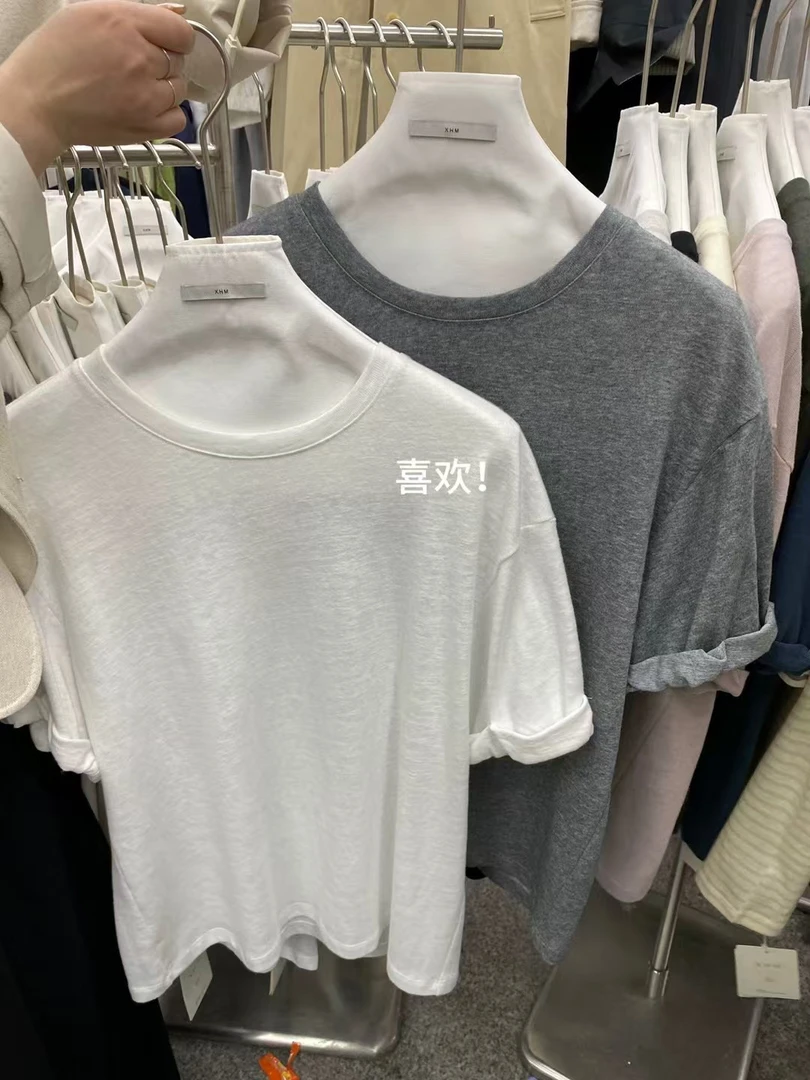 Coco 卷边设计感小众夏季T恤