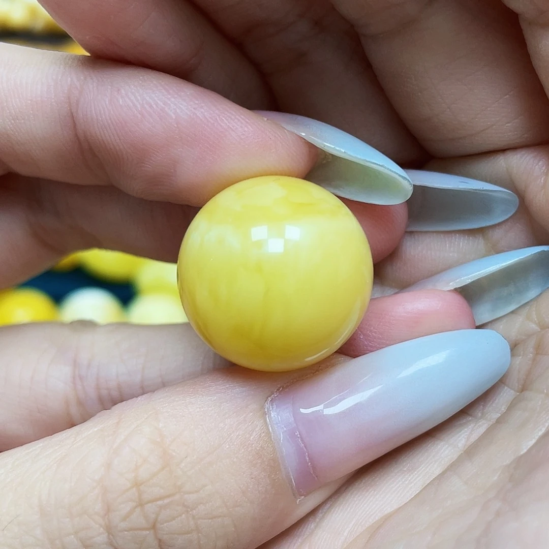 未镶嵌琥珀珠宝奇石咪*21.2mm