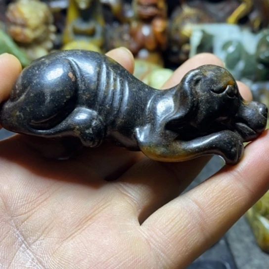 和田玉把件未镶嵌