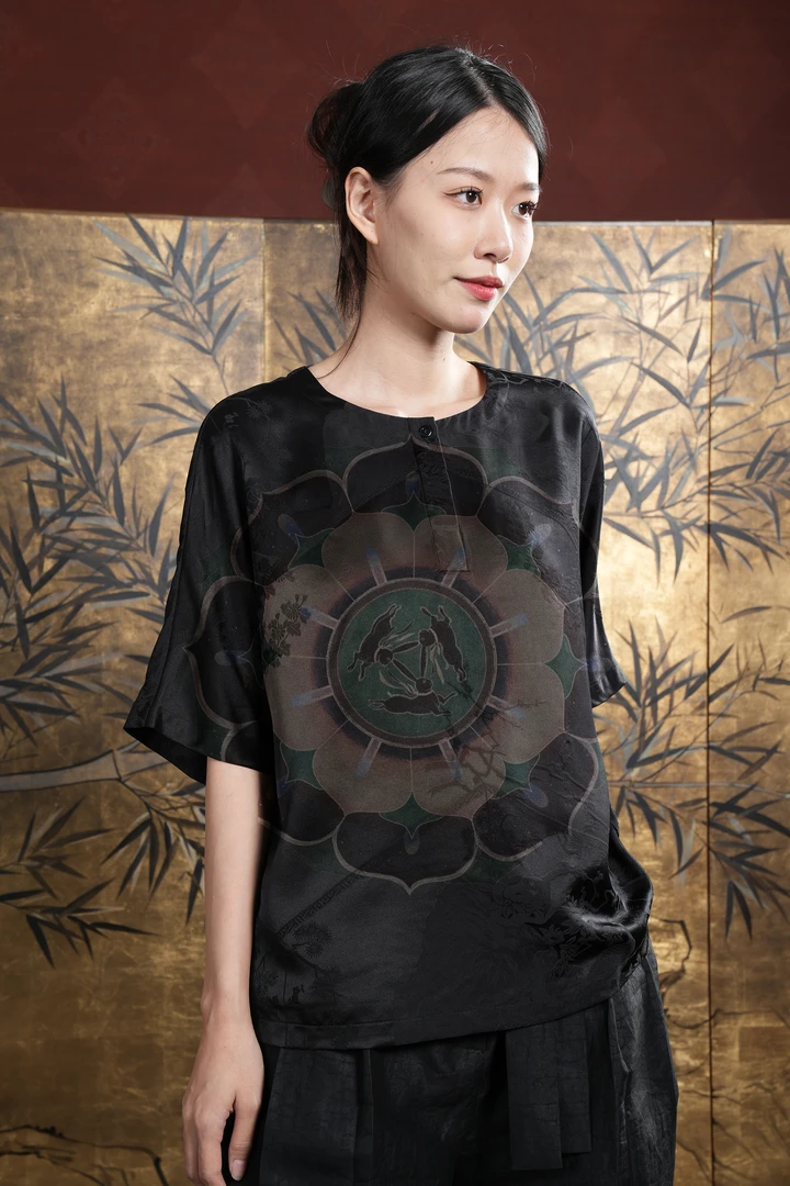 【万象有衣】高端原创款设计师款上衣-7559