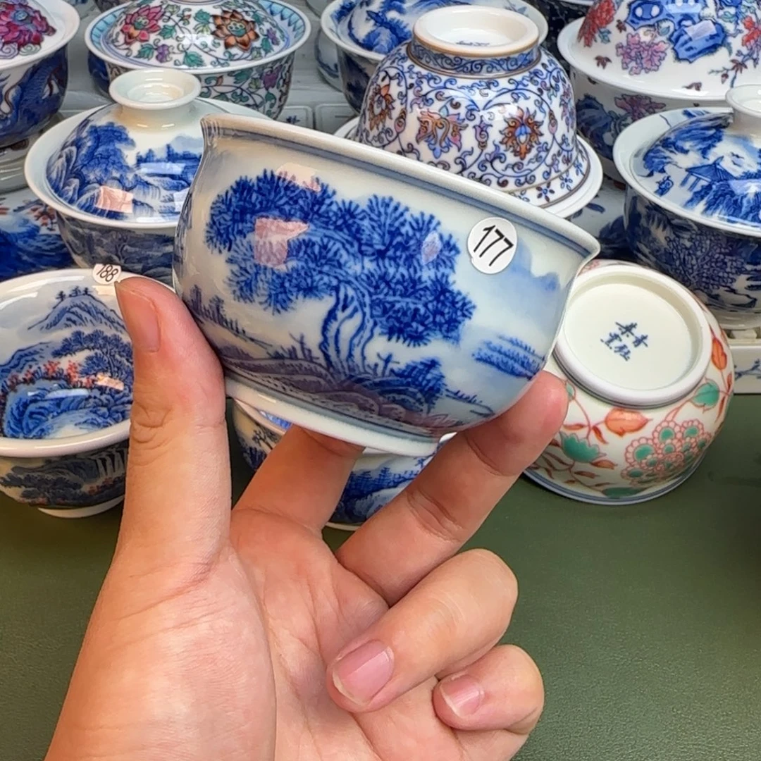 陶彦祖纯手工手绘茶具177