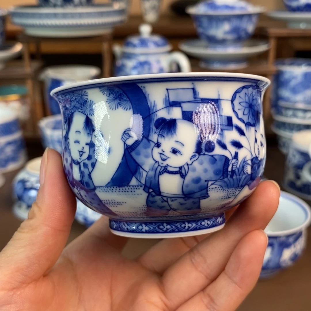 景德镇陶瓷手工手绘