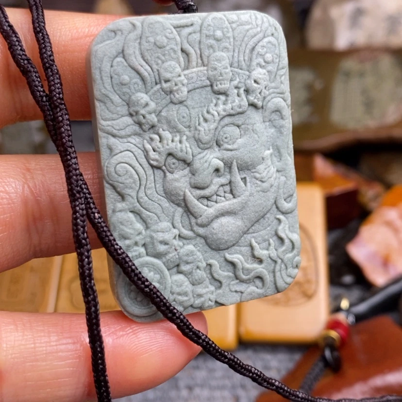 【闪购商品】原石雕刻手把件