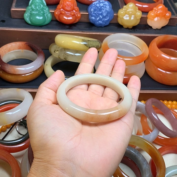 石英质玉未镶嵌手串