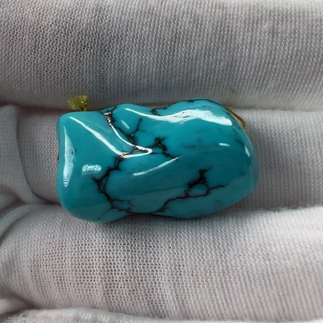 未镶嵌绿松石随形16.3mm