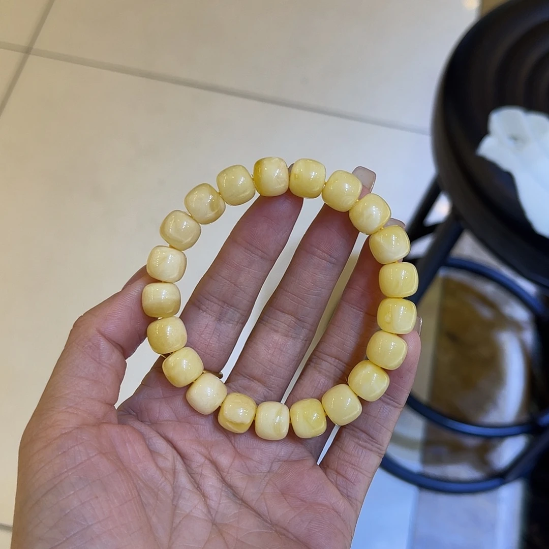 琥珀未镶嵌手链蜜蜡手串