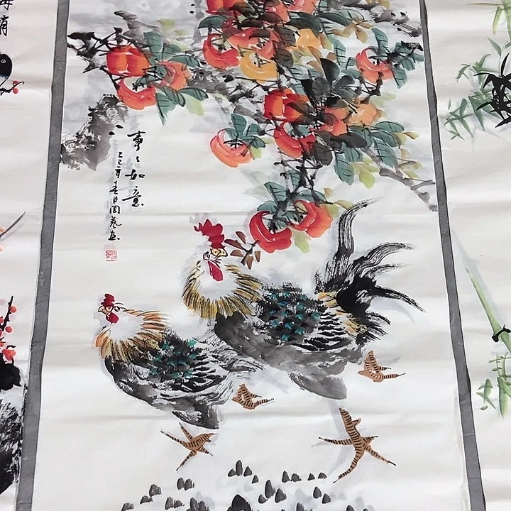 小周画廊的直播间