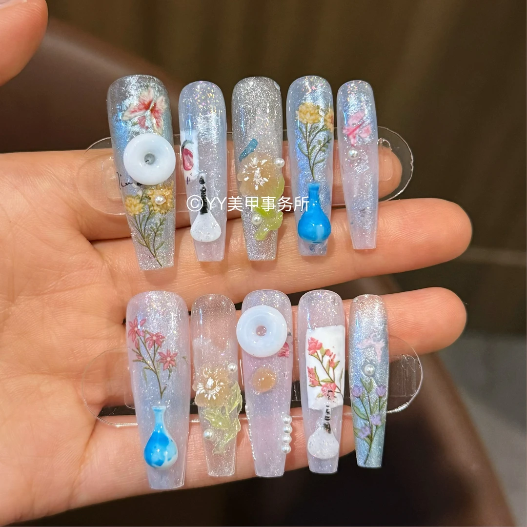 3青鸾206 下单后联系客服改发货时间否则无法制作手工穿戴甲