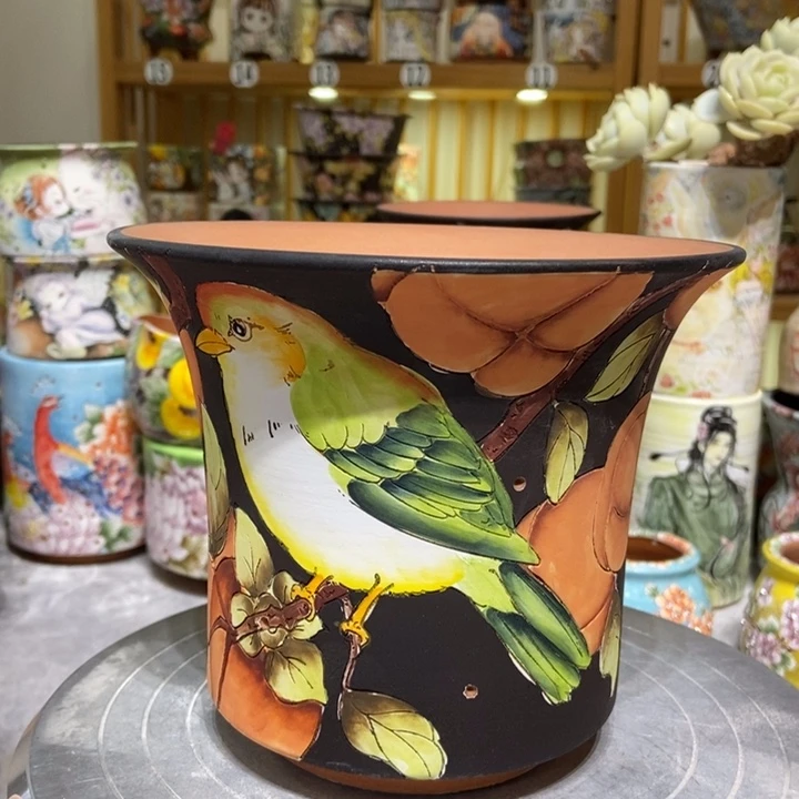 景德镇艺术手绘作品