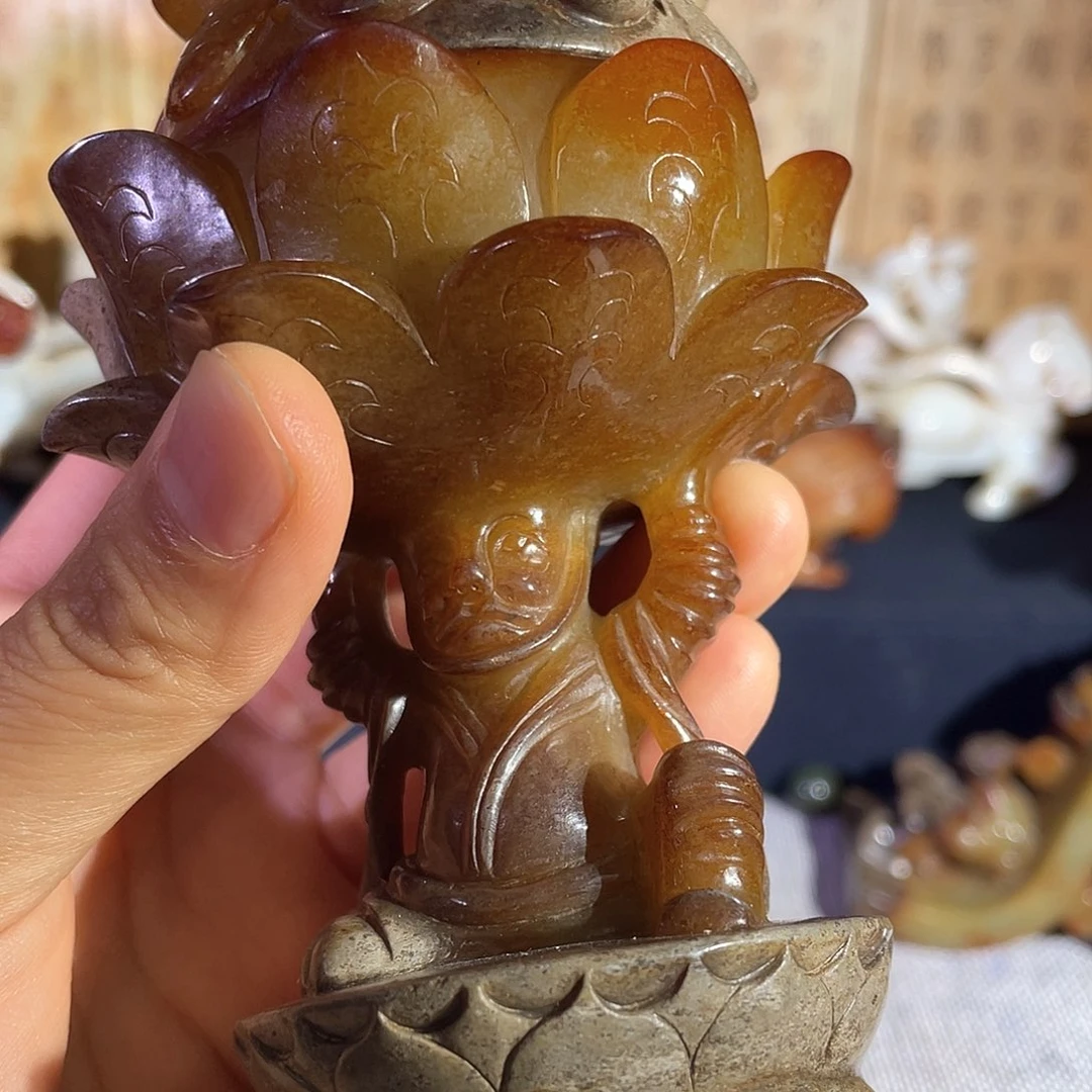 和田玉（糖玉）未镶嵌挂件用****5