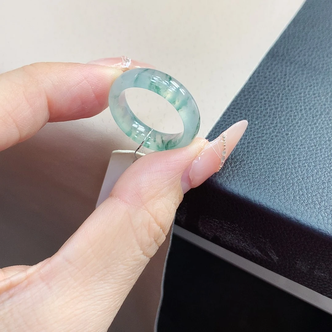 未镶嵌戒圈翡翠15号