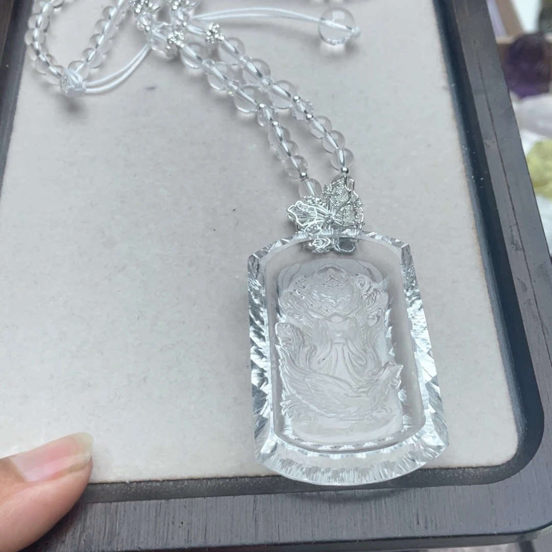 水晶吊坠(不含链)未镶嵌云****）