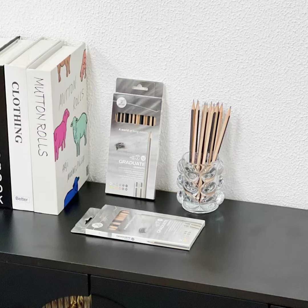 307纸盒素描铅笔12支