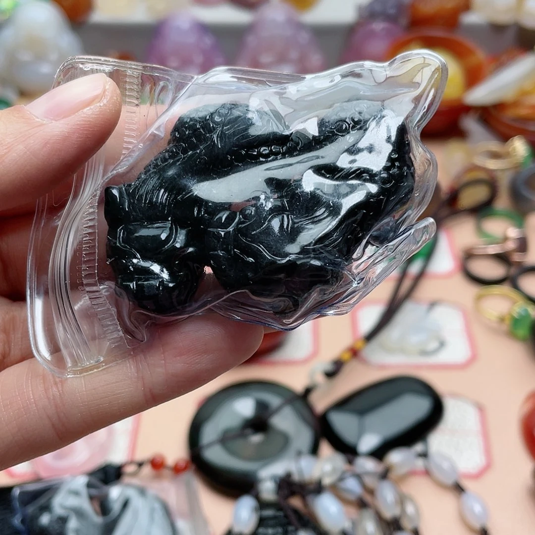 玛瑙/玉髓颈饰合金风*