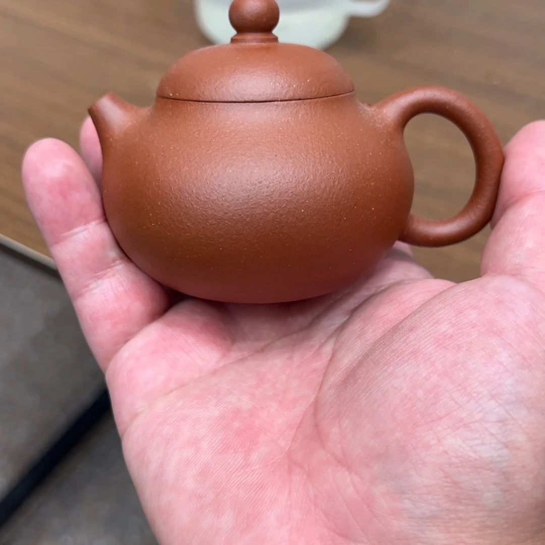 茶壶紫砂130cc红降坡文旦