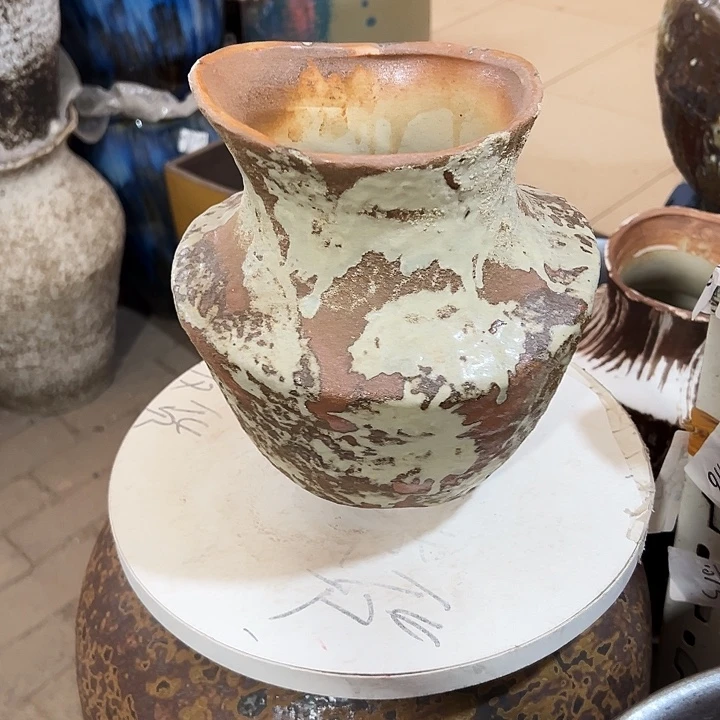 景德镇精品花盆栽适合口15高23